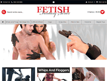 Tablet Screenshot of fetishfantasyseries.co.uk